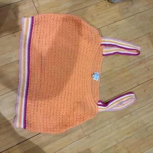 Orange Knit top